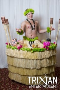 The Tiki Strolling Table