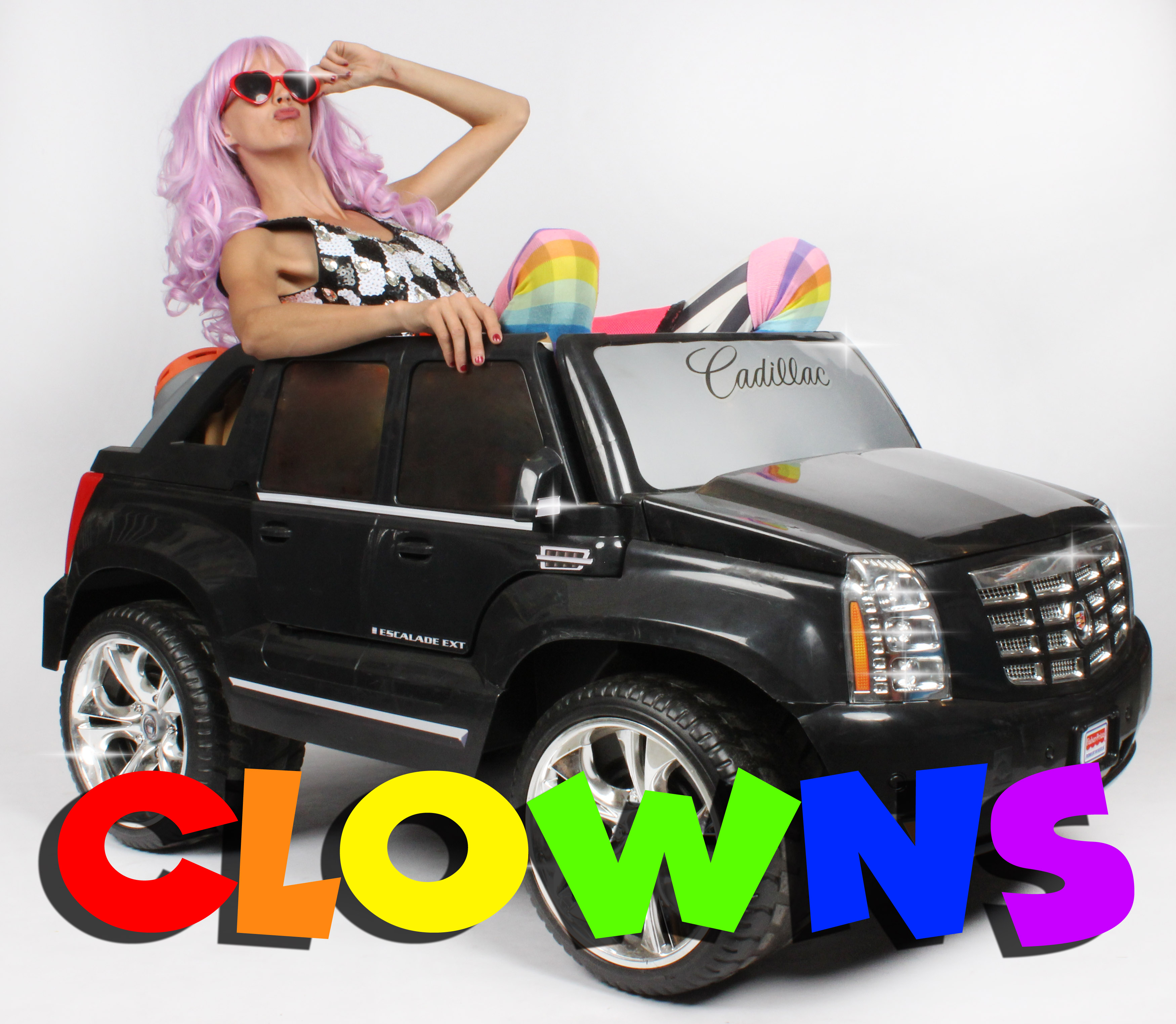 Clowns, clown, car, fun