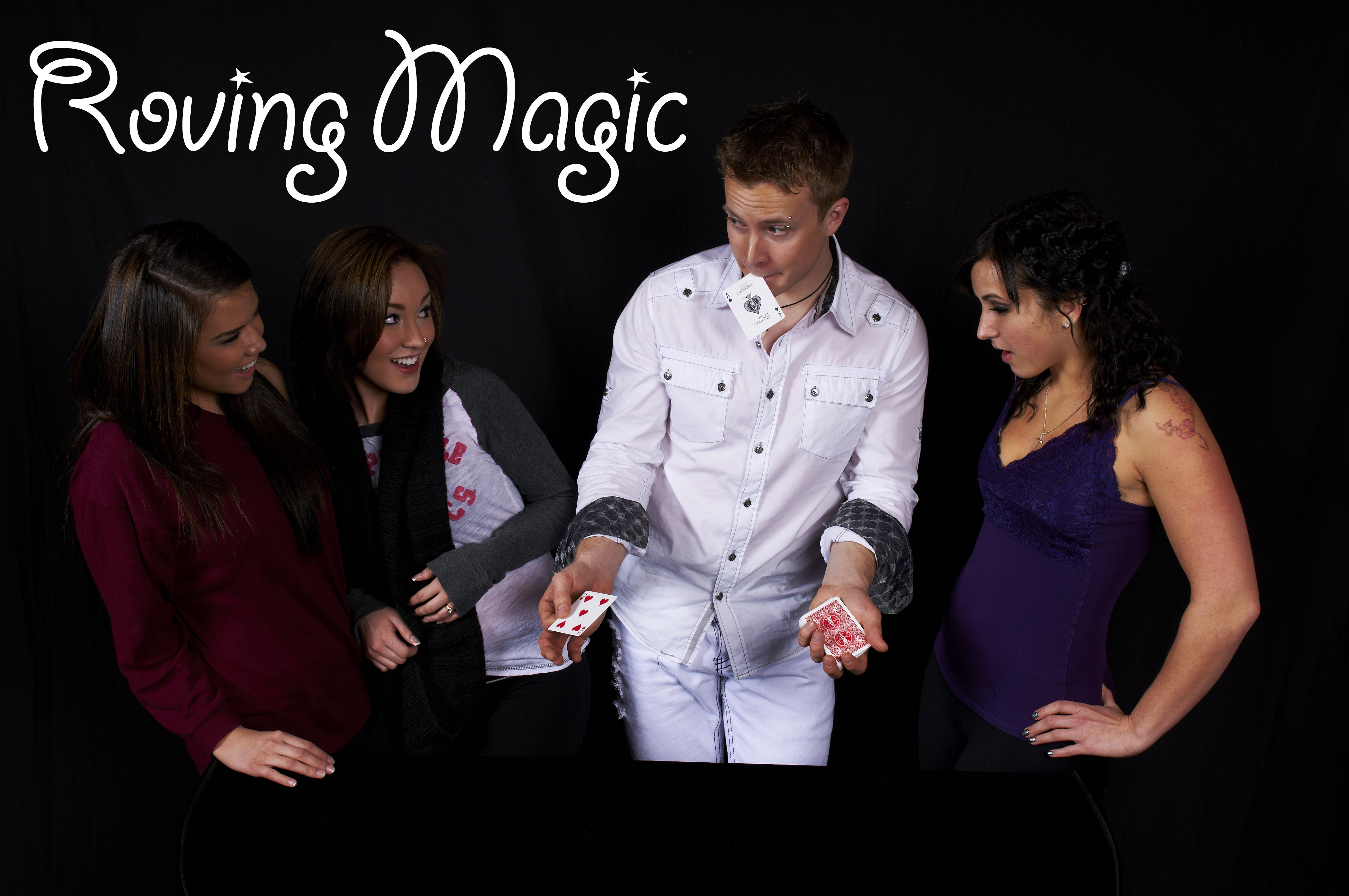 Roving, Magic, girls, magician